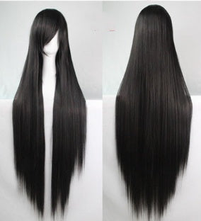 100cm Cosplay Straight Wig – Long Dyeable Party Wig | 18 Colors