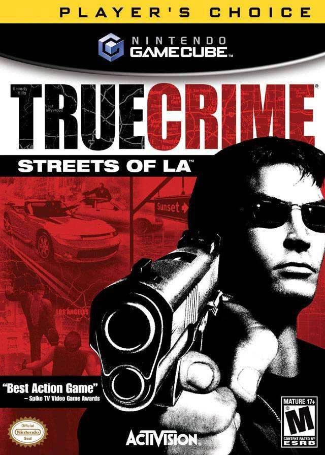 True Crime Streets of L.A. (Player's Choice) (Nintendo Gamecube) - Game Manual Only