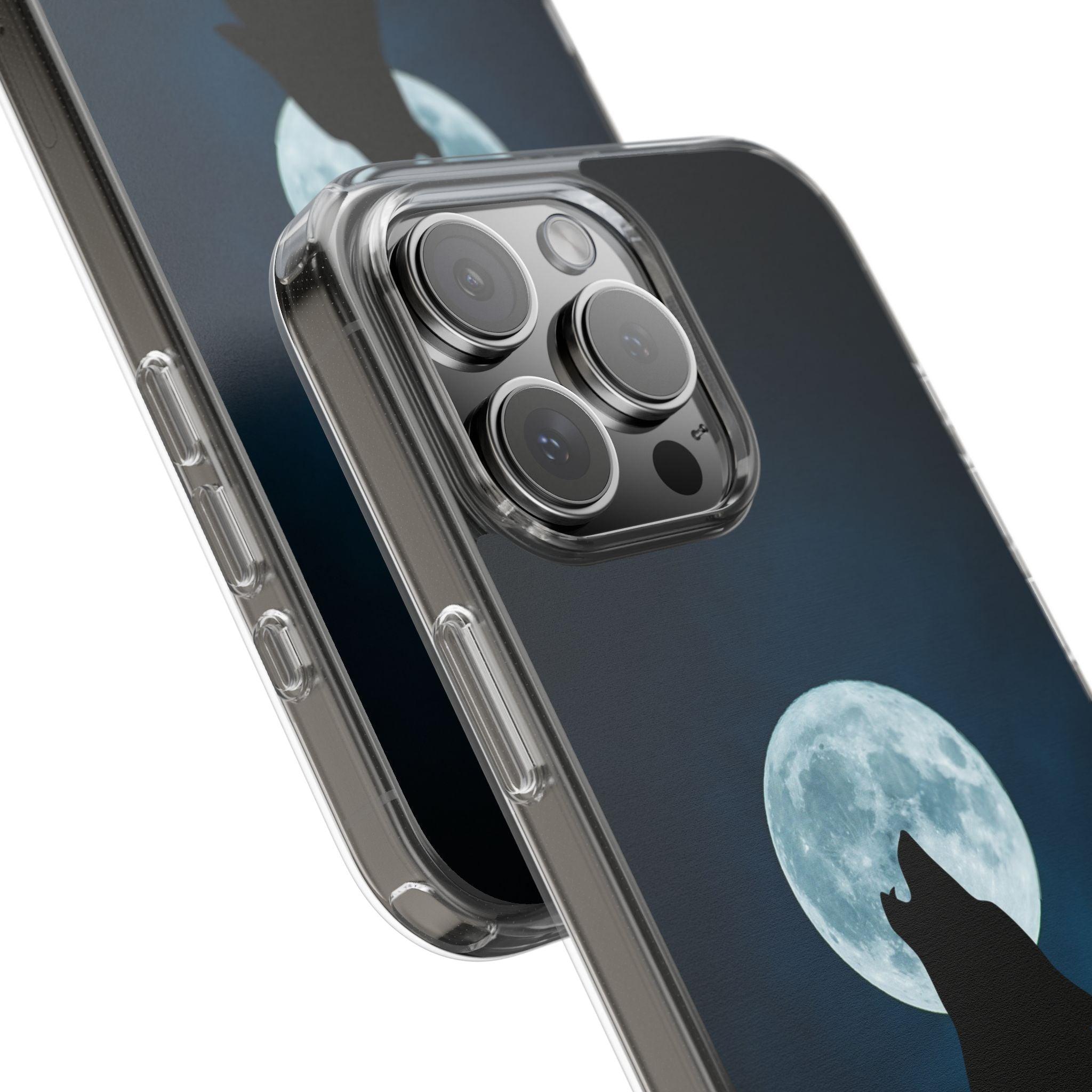 Full Moon and Wolf Clear Cases