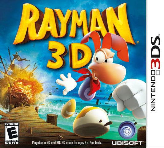 Rayman 3D (Nintendo 3DS) - Game Manual Only