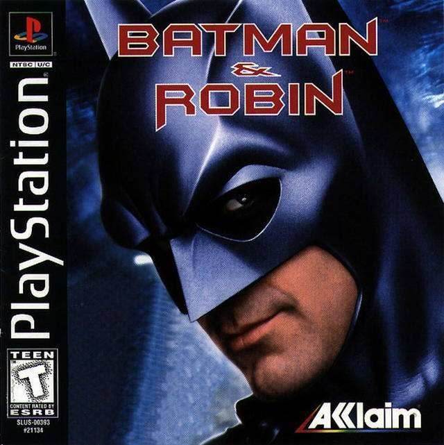 Batman and Robin (Playstation) - Game Manual Only