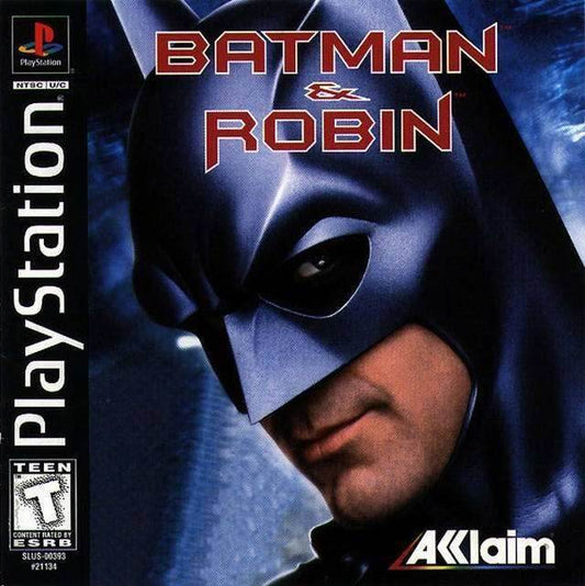 Batman and Robin (Playstation) - Game Manual Only