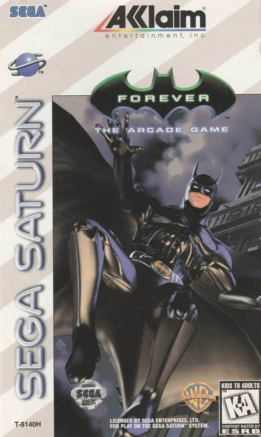 Batman Forever: The Arcade Game (Sega Saturn) - Game Manual Only