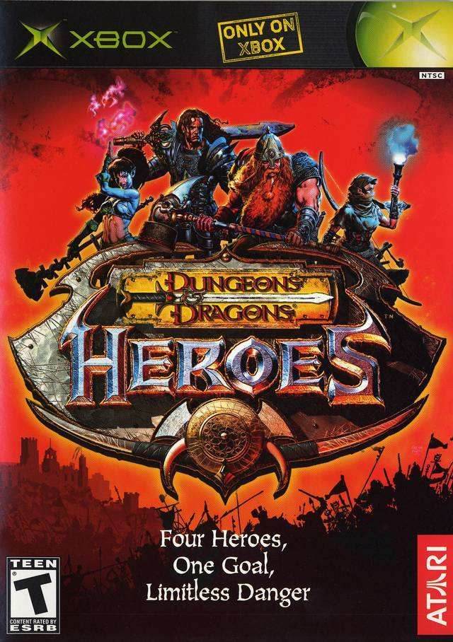 Dungeons and Dragons Heroes (Xbox) - Game Manual Only