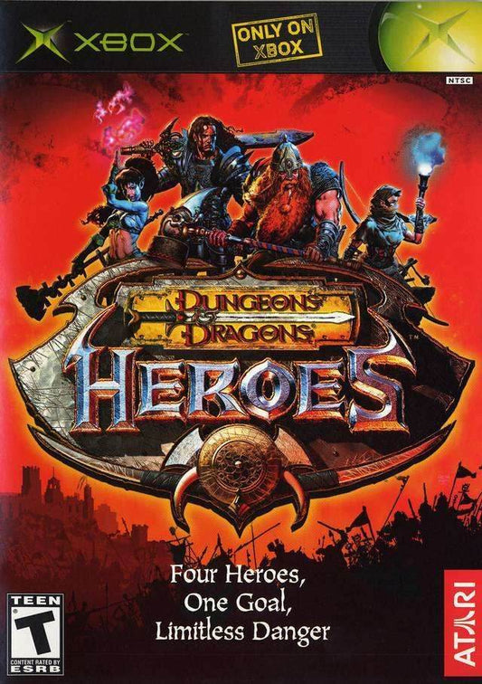 Dungeons and Dragons Heroes (Xbox) - Game Manual Only