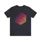 Ombre Ornamental Dice Shirt - Dark Grey / S