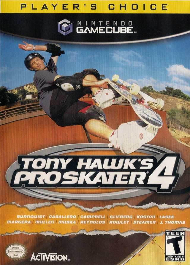 Tony Hawk's Pro Skater 4 Player's Choice (Gamecube) - Game Manual Only