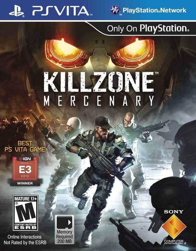 Killzone Mercenary (Playstation Vita) - Game Manual Only