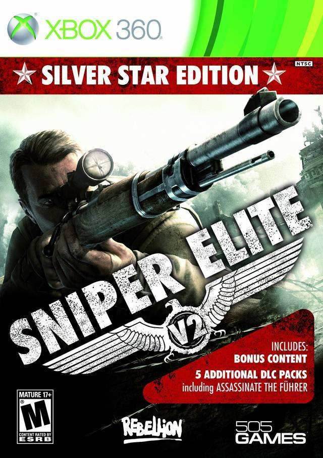 Sniper Elite V2 Silver Star Edition (Xbox 360) - Game Manual Only