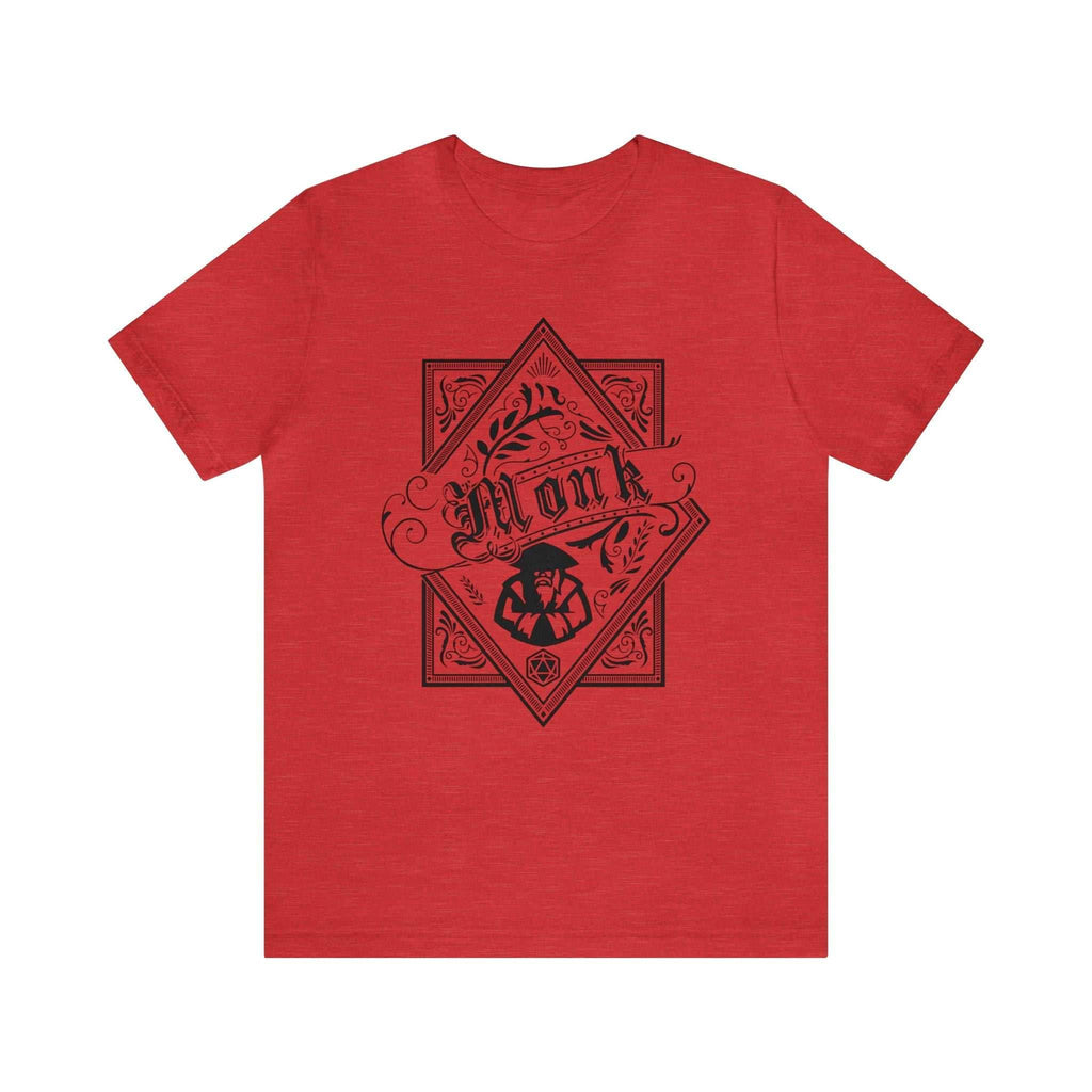 Monk Class Shirt - Heather Red / S