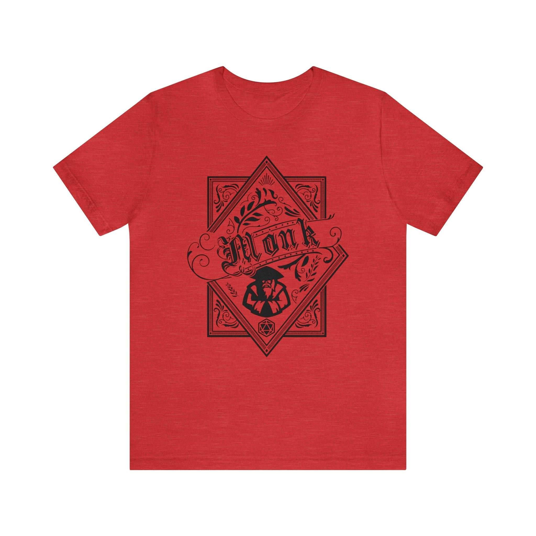 Monk Class Shirt - Heather Red / S