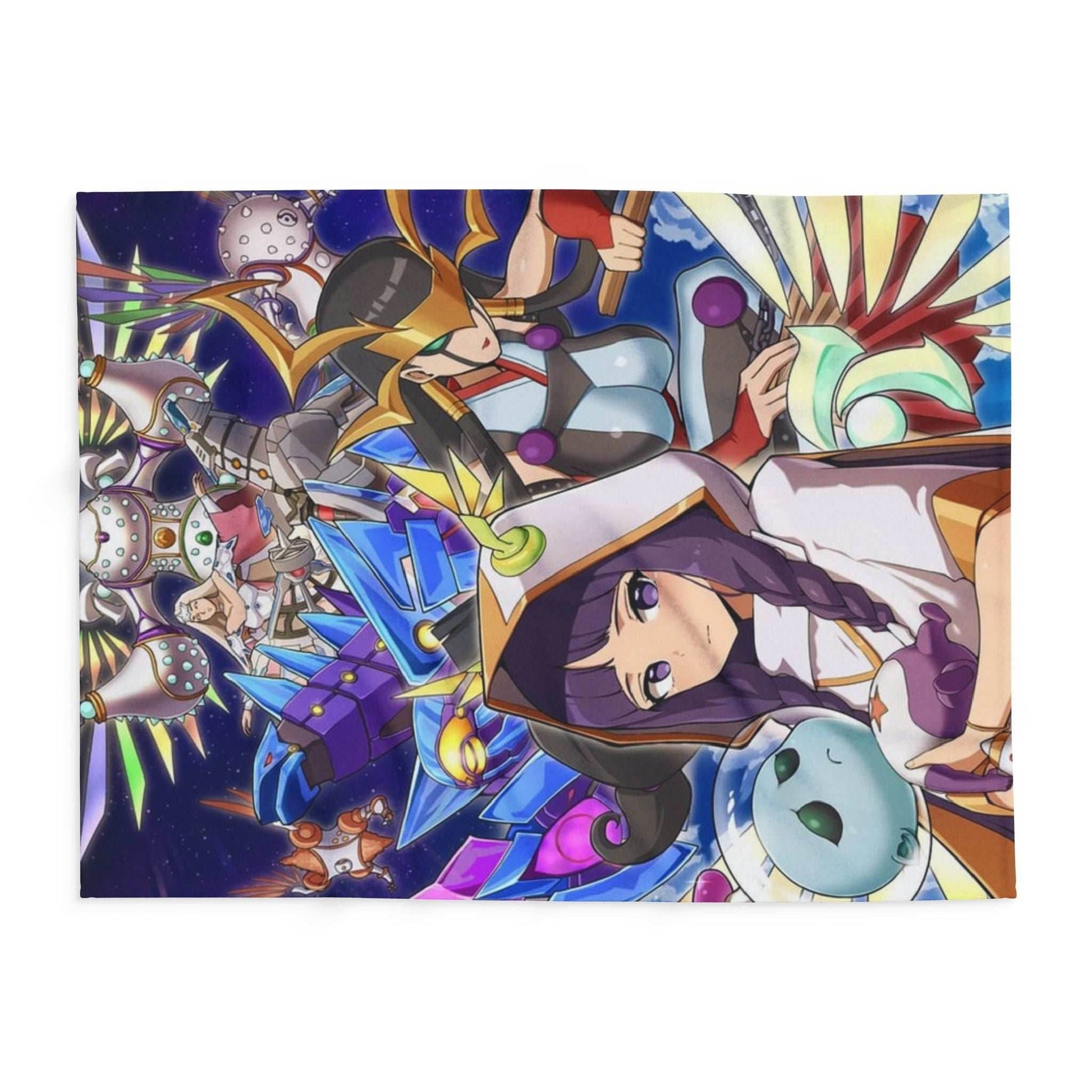 Drykage Anime-Inspired Arctic Fleece Blanket, Cozy Throw for Gamers, Soft Blanket for Home, Perfect Gift for Anime Lovers, Decorative Blanket - 30'' × 40''