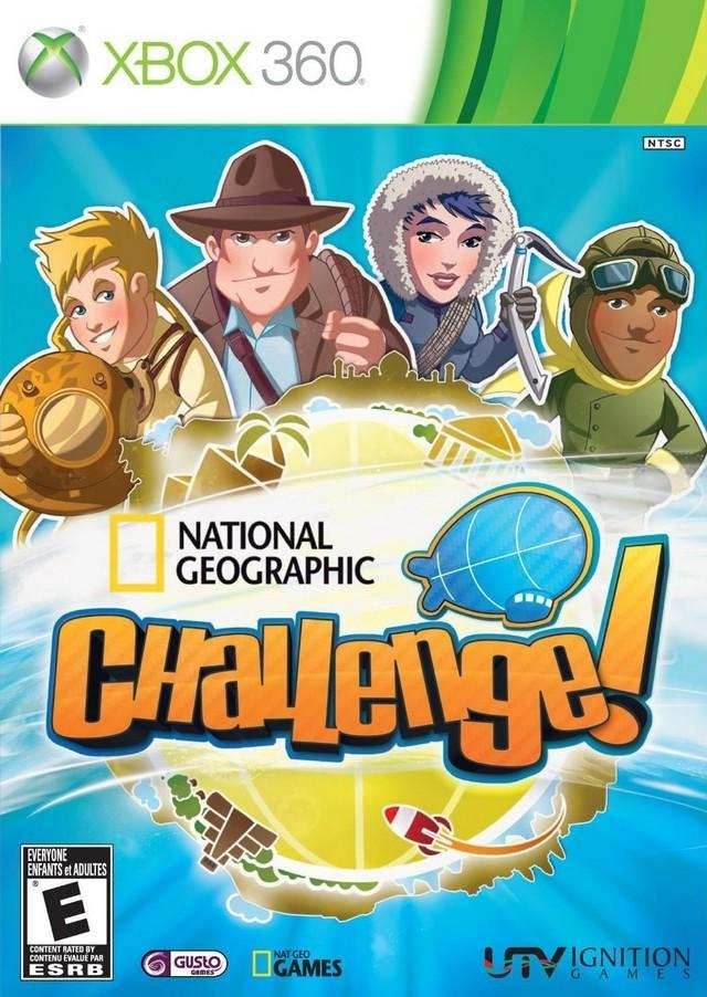 National Geographic Challenge! (Xbox 360) - Game Manual Only
