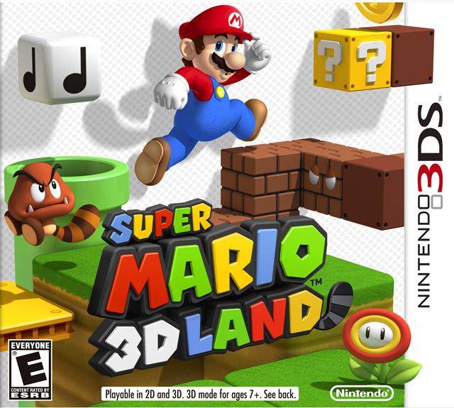Super Mario 3D Land (Nintendo 3DS) - Game Manual Only