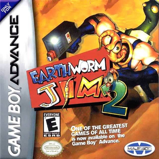 Earthworm Jim 2 (Gameboy Advance) - Game Manual Only
