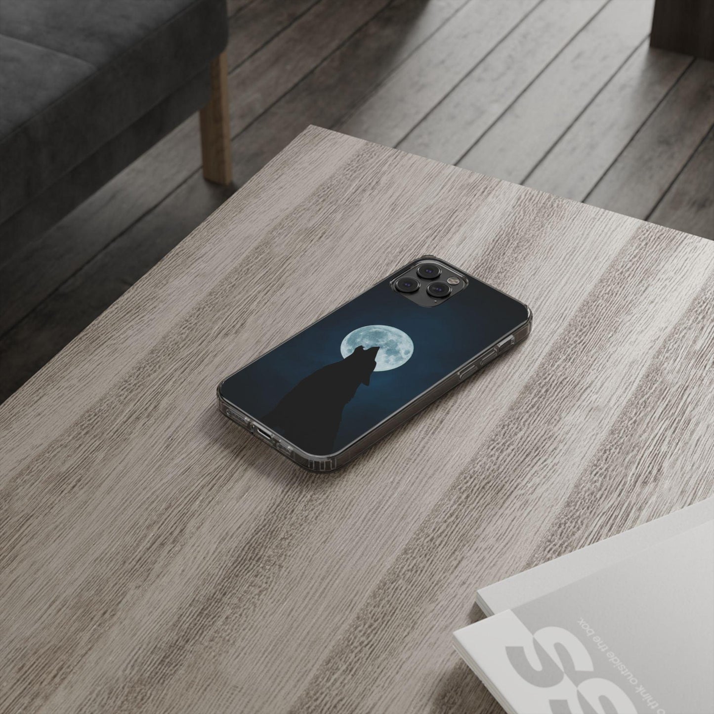 Full Moon and Wolf Clear Cases