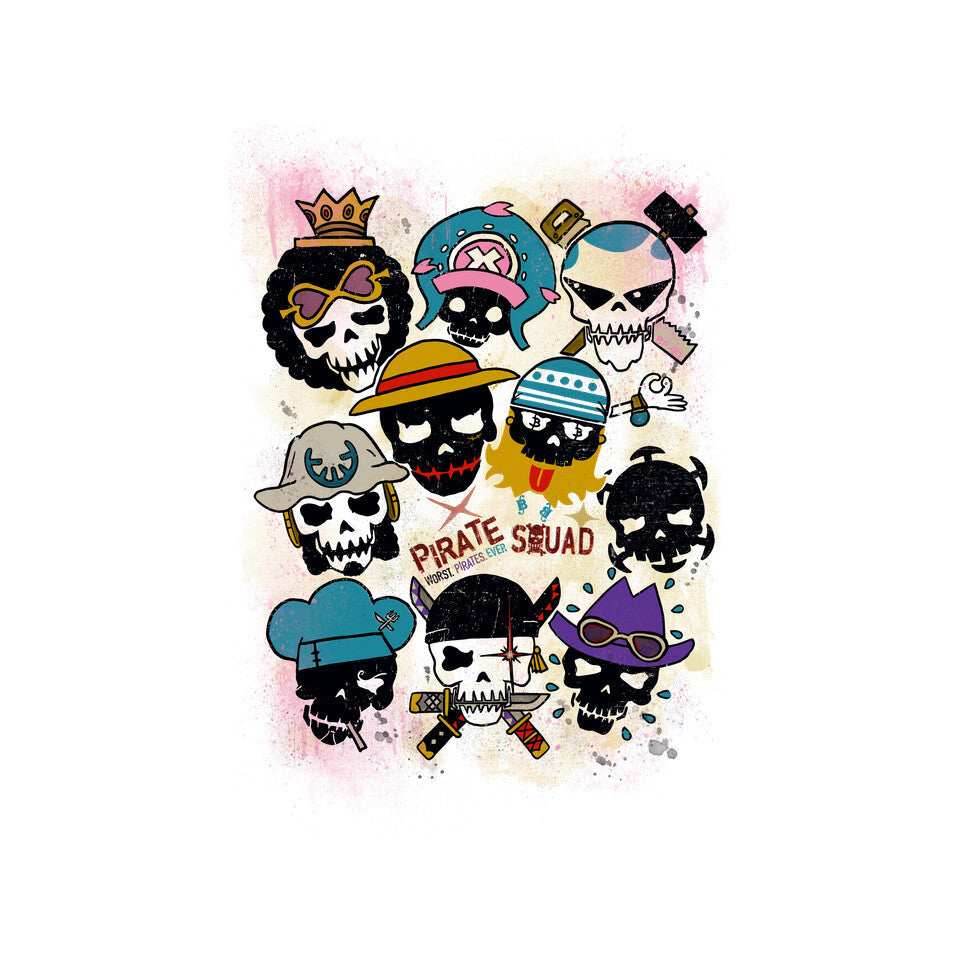 Pirate Squad - Unisex / White / S
