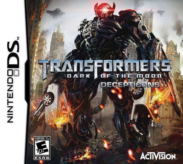 Transformers: Dark of the Moon Decepticons (Nintendo DS) - Game Manual Only