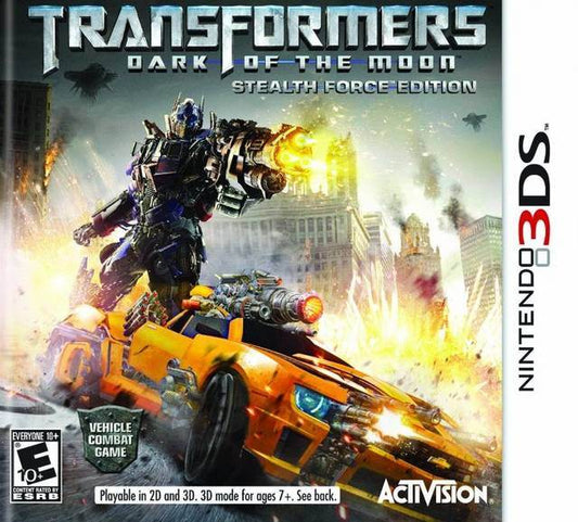 Transformers: Dark of the Moon Stealth Force Edition (Nintendo 3DS) - Game Manual Only