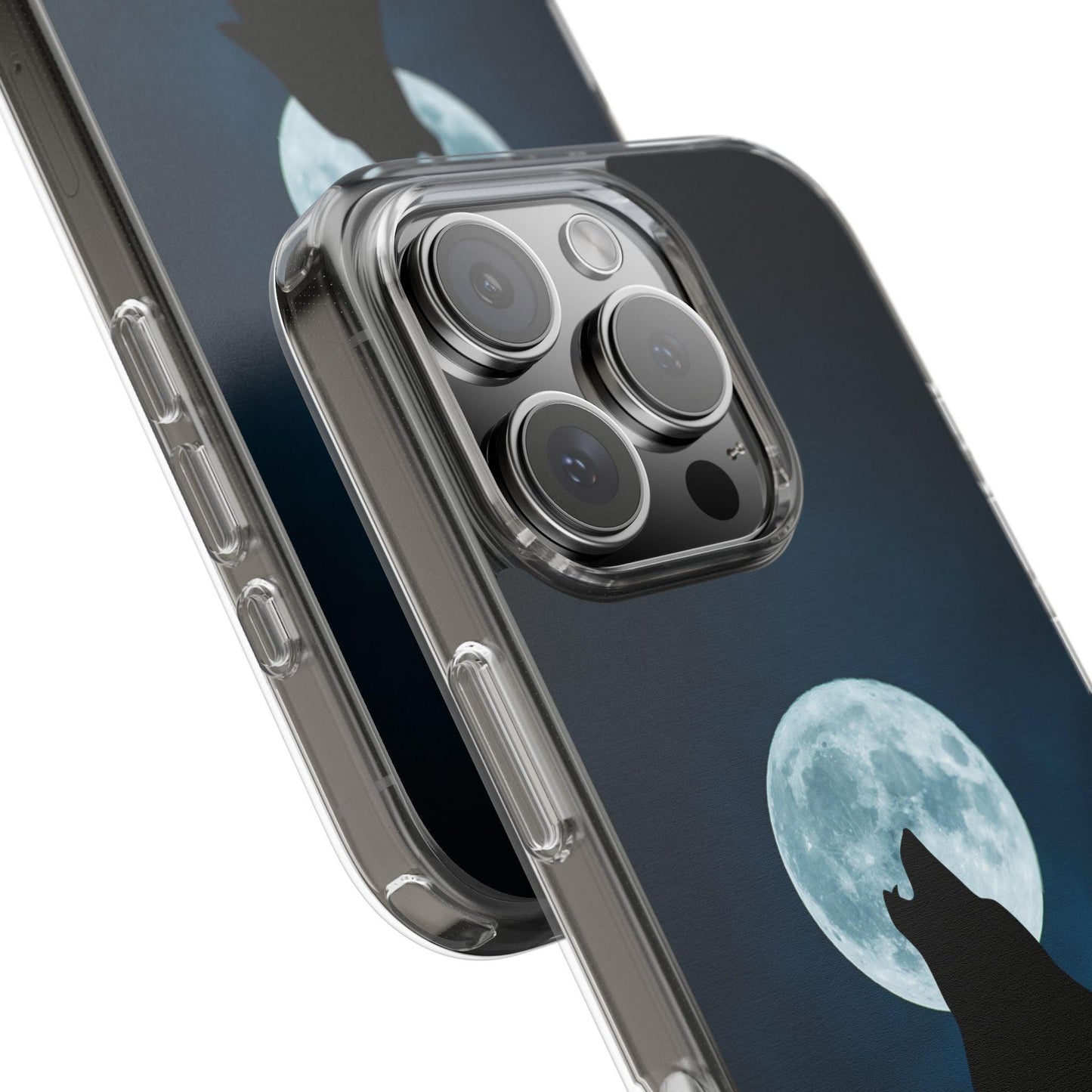 Full Moon and Wolf Clear Cases