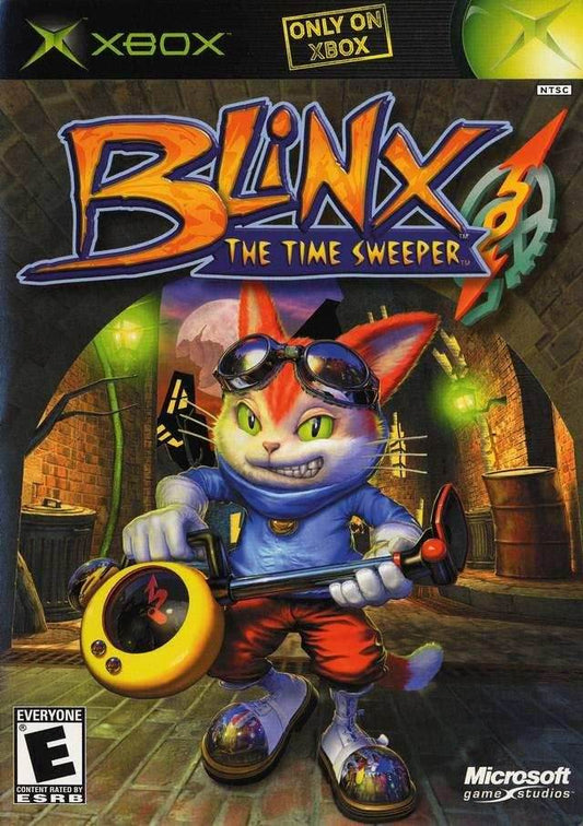 Blinx The Time Sweeper (Xbox) - Game Manual Only