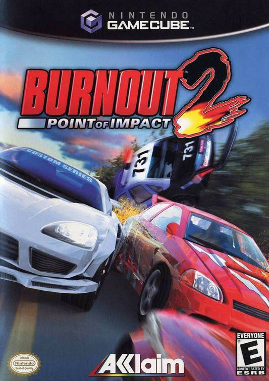 Burnout 2 Point of Impact (Gamecube) - Game Manual Only