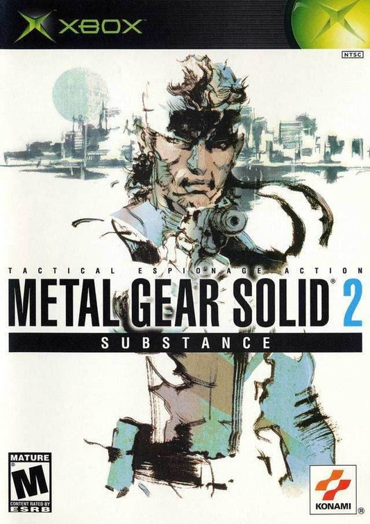 Metal Gear Solid 2: Substance (Xbox) - Game Manual Only