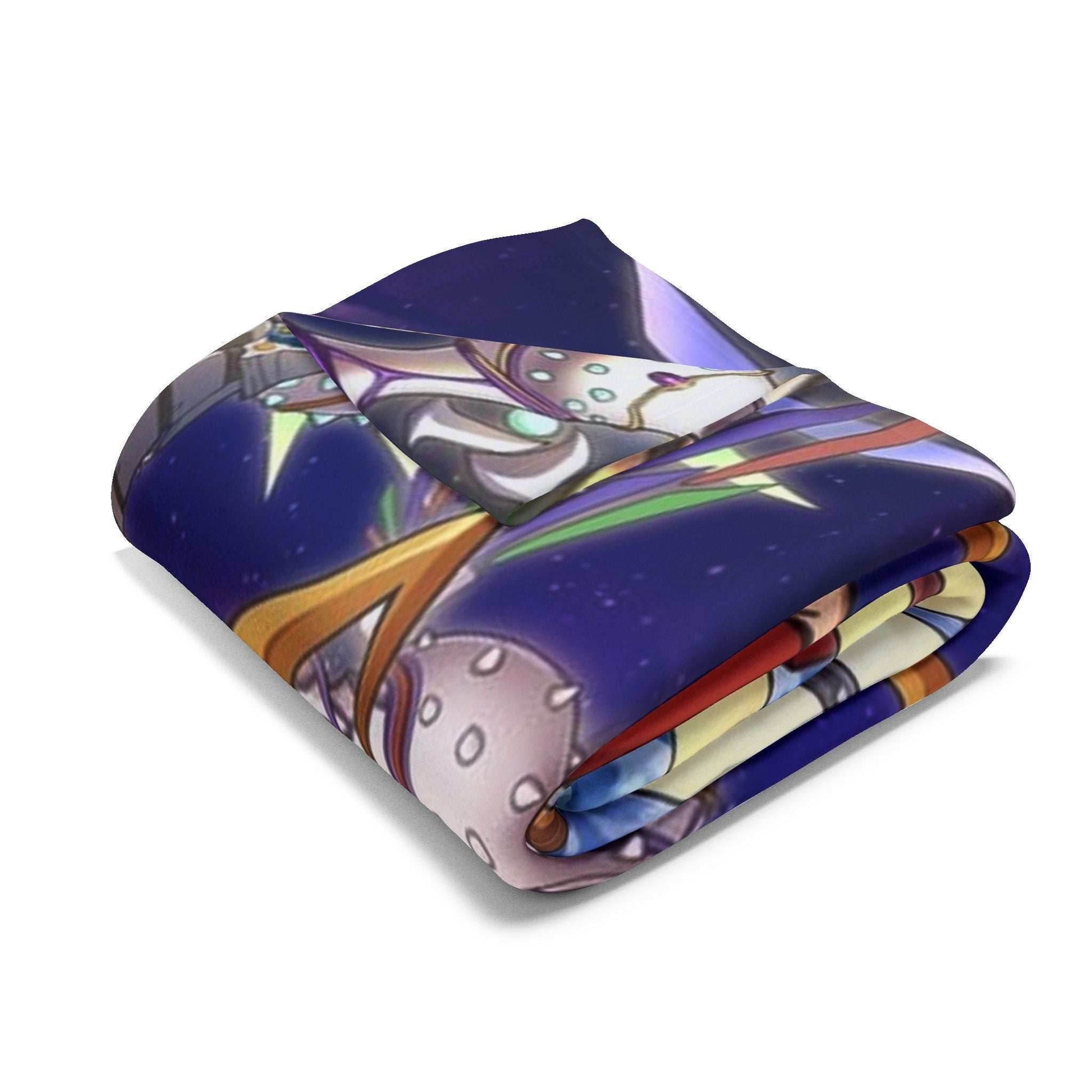 Drykage Anime-Inspired Arctic Fleece Blanket, Cozy Throw for Gamers, Soft Blanket for Home, Perfect Gift for Anime Lovers, Decorative Blanket - 30'' × 40''