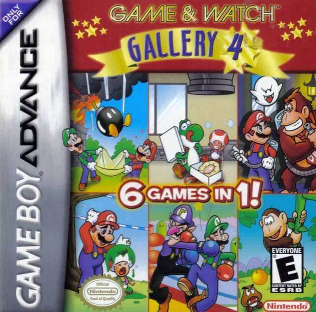 Game and Watch Gallery 4 (Gameboy Advance) - Game Manual Only