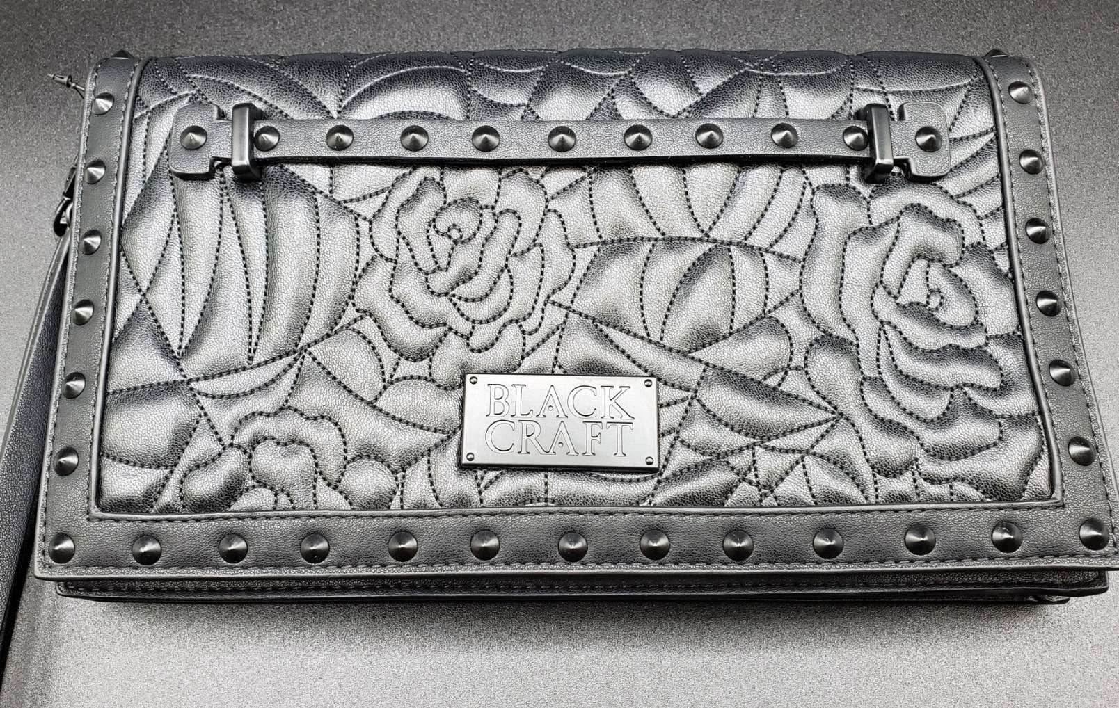 BlackCraft Cult Charlotte Spider Web Quilt Clutch - 