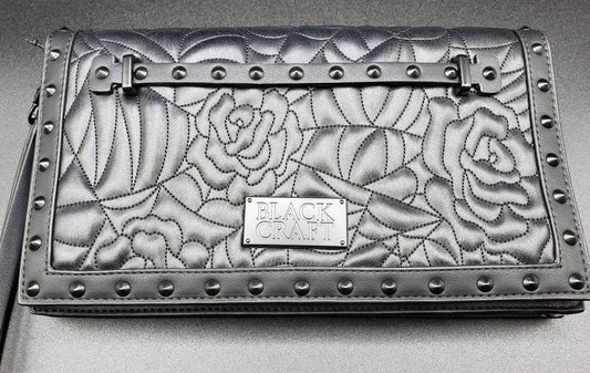 BlackCraft Cult Charlotte Spider Web Quilt Clutch - 