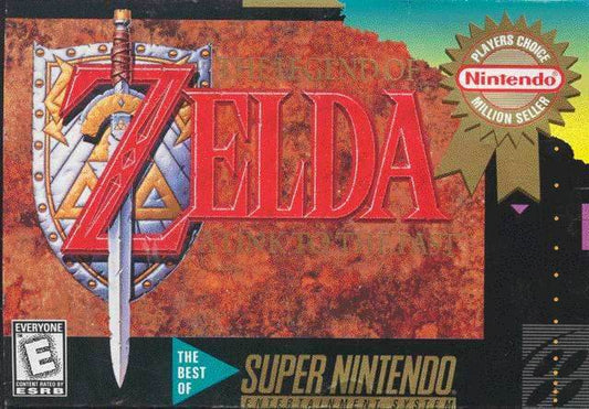 The Legend of Zelda: A Link to the Past (Player's Choice) (Super Nintendo) - Game Manual Only