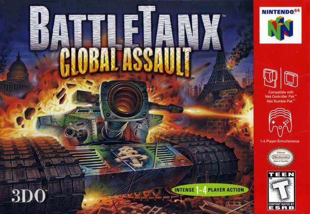 BattleTanx: Global Assault (Nintendo 64) - Game Only