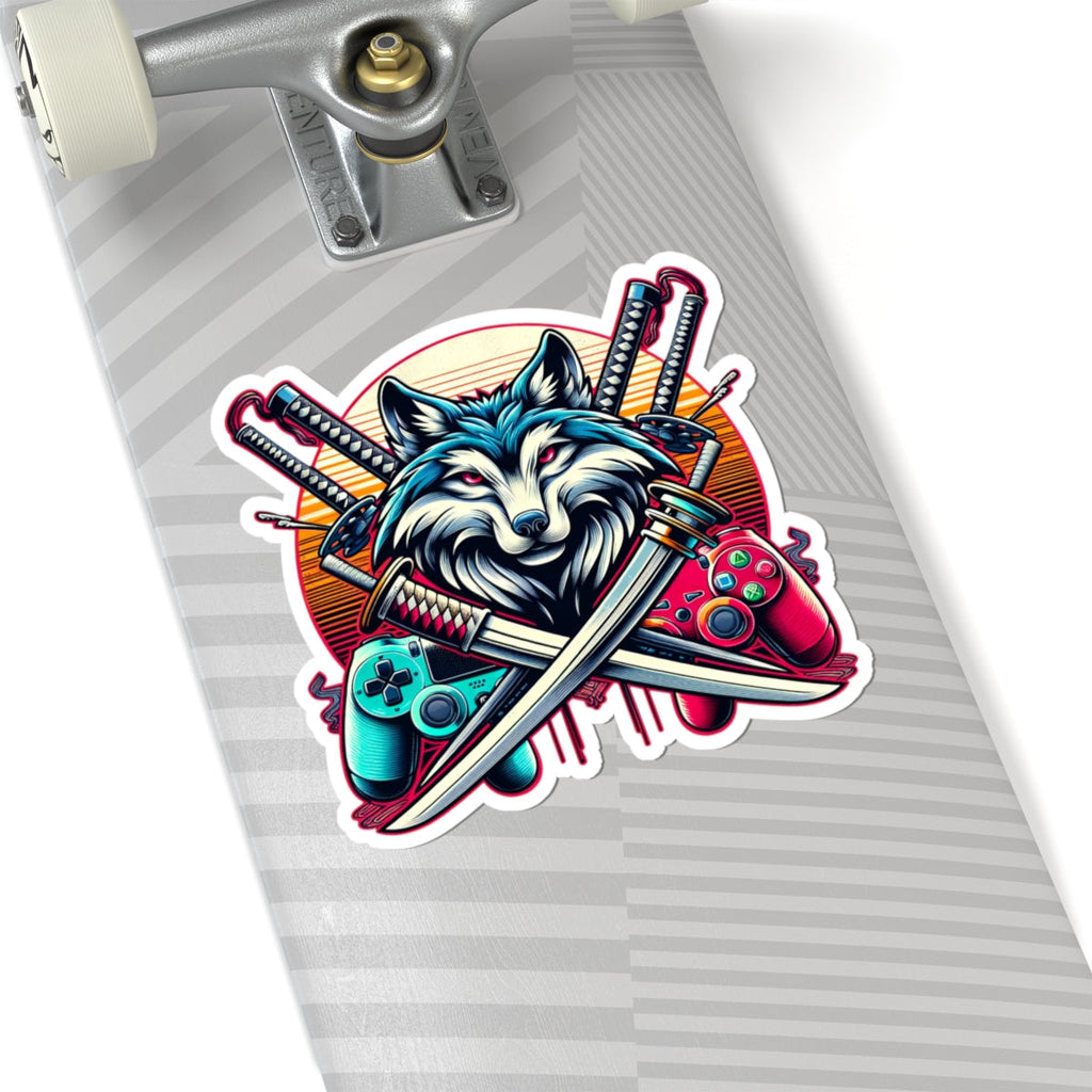 The XP Wolf Gamer  Stickers