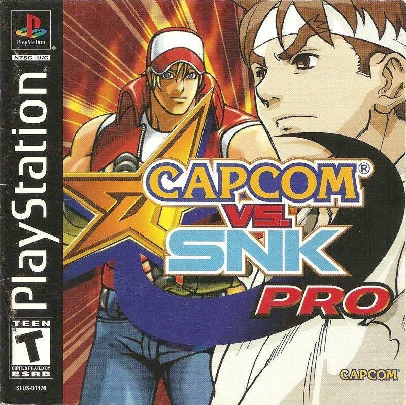 Capcom vs SNK Pro (Playstation) - Game Manual Only