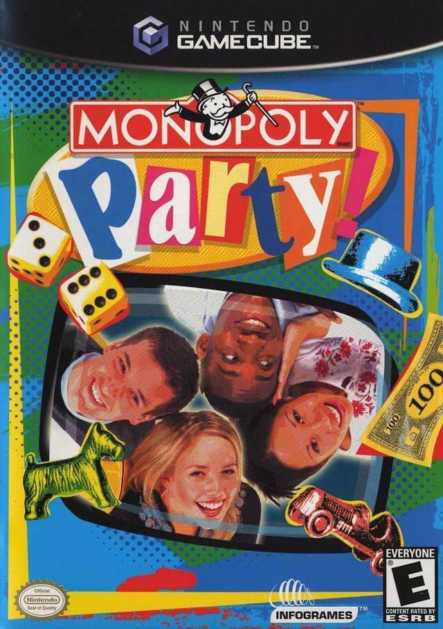 Monopoly Party (Gamecube) - Game Manual Only