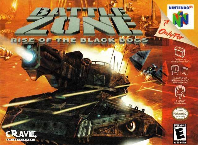 Battlezone: Rise of the Black Dogs (Nintendo 64) - Game Manual Only