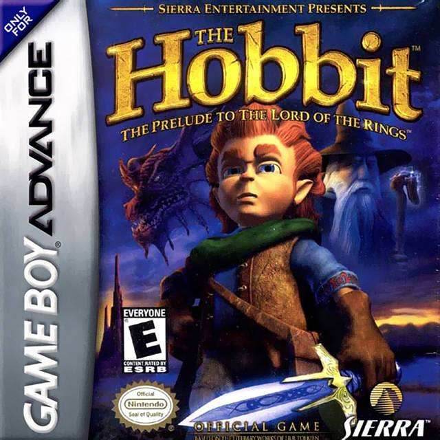 The Hobbit (Gameboy Advance) - Game Manual Only