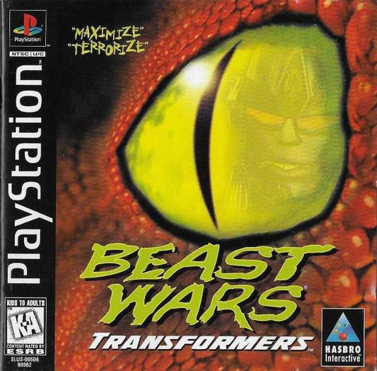Beast Wars Transformers (Playstation) - Game Manual Only