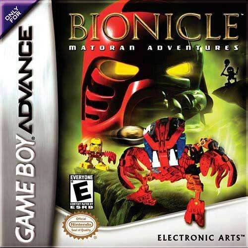 Bionicle Matoran Adventures (Gameboy Advance) - Game Manual Only