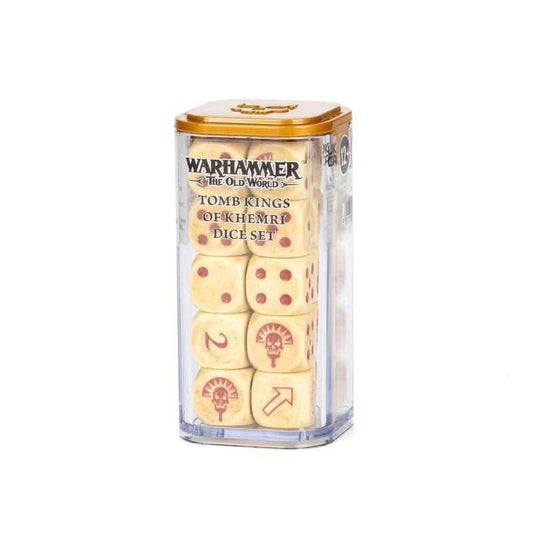 Warhammer: The Old World - Tomb Kings of Khemri Dice Set - 