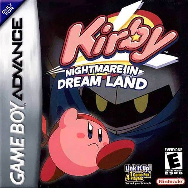 Kirby Nightmare In Dream Land (Gameboy Advance) - Game Manual Only
