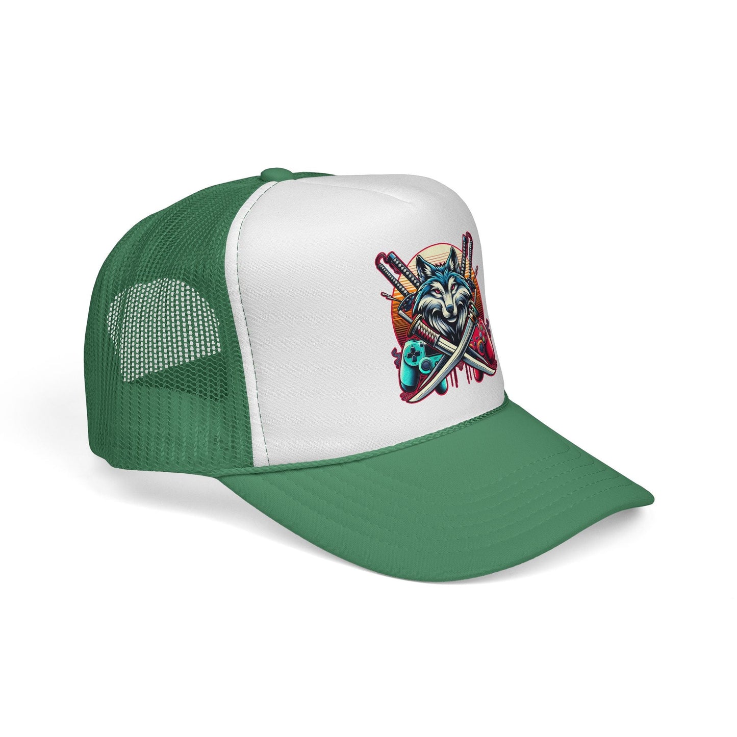 The Wolf Gamer Trucker Cap