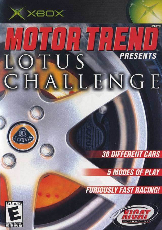 Motor Trend Presents Lotus Challenge (Xbox) - Game Manual Only