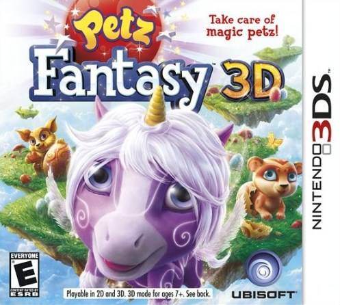 Petz Fantasy 3D (Nintendo 3DS) - Game Only