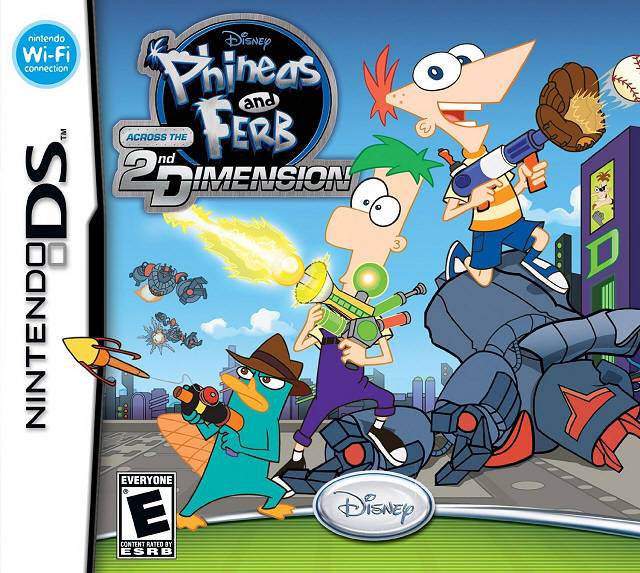 Phineas and Ferb: Across the 2nd Dimension (Nintendo DS) - Game Only