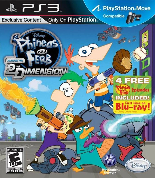 Phineas and Ferb: Across the 2nd Dimension (Playstation 3) - Game Only