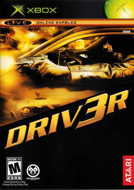DRIV3R: Driver 3 (Xbox) - Game Manual Only