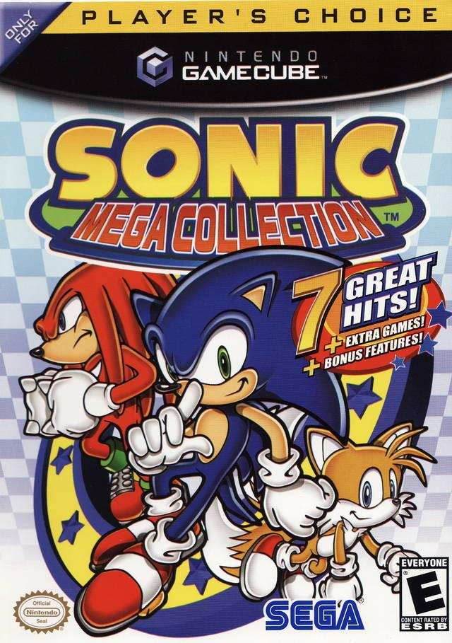 Sonic Mega Collection (Player's Choice) (Gamecube) - Game Manual Only