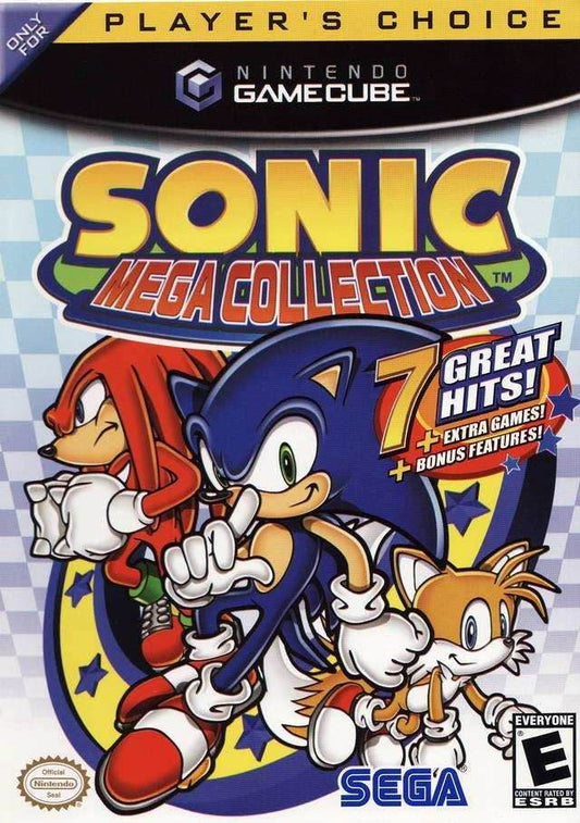 Sonic Mega Collection (Player's Choice) (Gamecube) - Game Manual Only